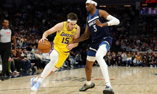 Schedule set for Timberwolves-Lakers first round series