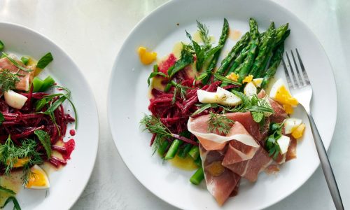 Recipes: Asparagus dresses up in this springy dinner party