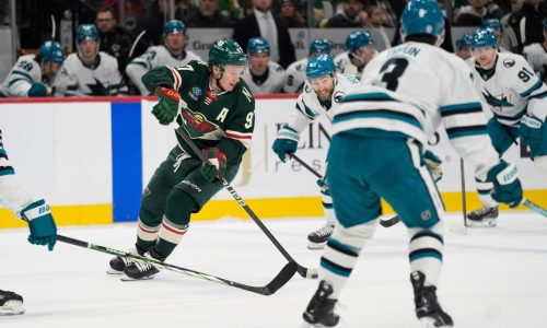 Tricks, and treats, as Wild sink Sharks for vital playoff points
