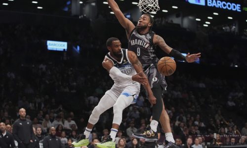 Timberwolves down Brooklyn for fourth straight win