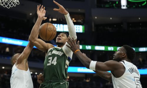 Timberwolves fall apart in fourth, blow 24-point lead in loss to Bucks