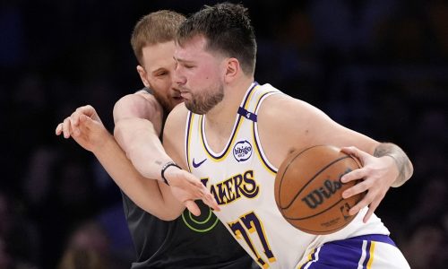 Timberwolves watched as the Lakers got stagnant watching Luka Doncic in Game 1. They knew the feeling.