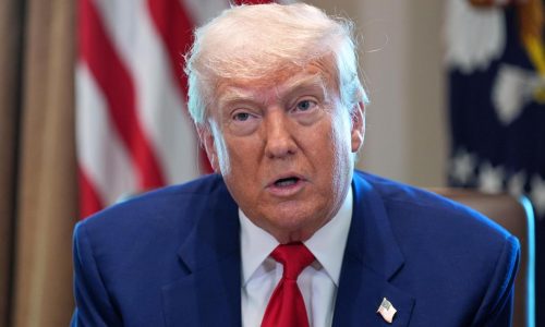 Trump says latest economic data represents ‘Biden overhang’