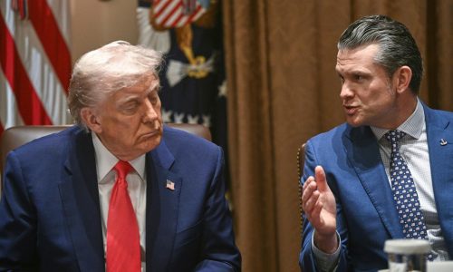 Hegseth boasts about ending ‘woke’ program on women and security that Trump had signed into law