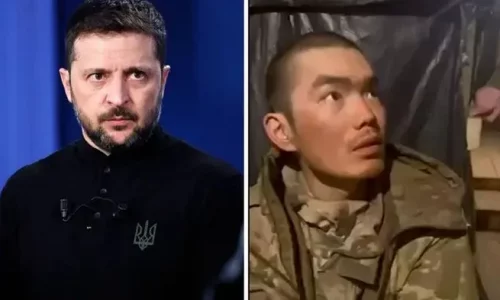 Ukraine Captured 2 Chinese Soldiers Fighting for Russia, Zelenskyy Claims