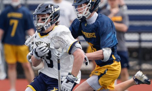 Andover rebounds in major way to nip Xaverian in boys lacrosse action