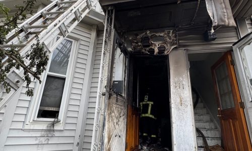 One hospitalized, two displaced after East Boston fire