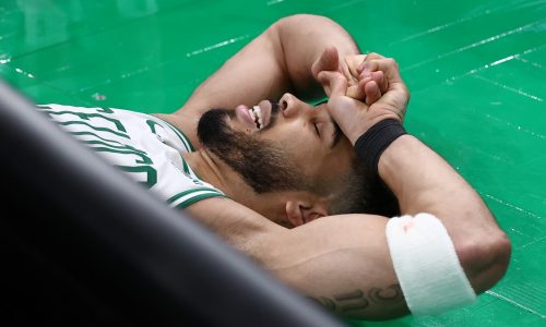 Jayson Tatum explains injury scare after Celtics’ Game 1 win over Magic