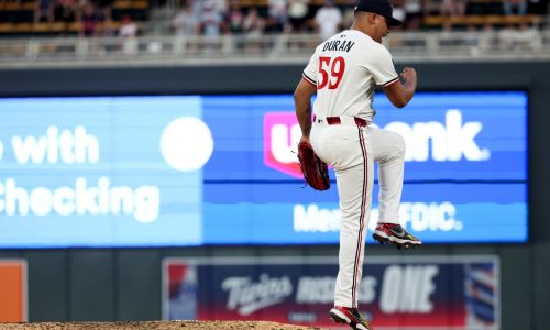 Twins closer Jhoan Duran feeling younger, throwing as well as ever