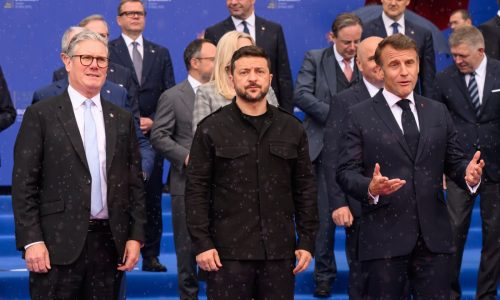 European leaders agree with Trump that Russia’s position on ceasefire talks is unacceptable