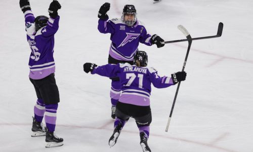 Katy Knoll’s goal in third OT puts Frost one game from championship