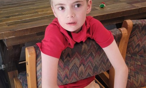 Fun-loving Garrett enjoys creative play