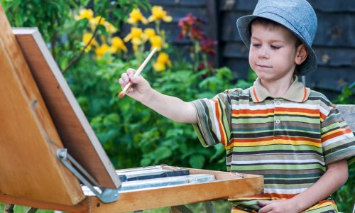 Use nature, art to boost your child’s development