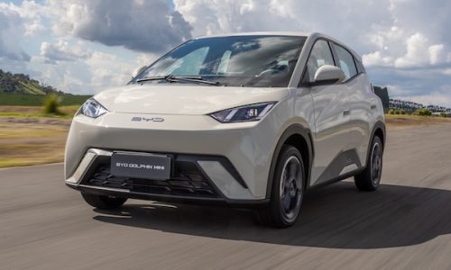 Uruguay April 2025: BYD up to record 2nd place