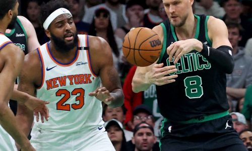Joe Mazzulla: Kristaps Porzingis ‘couldn’t breathe’ in Game 5 vs. Knicks