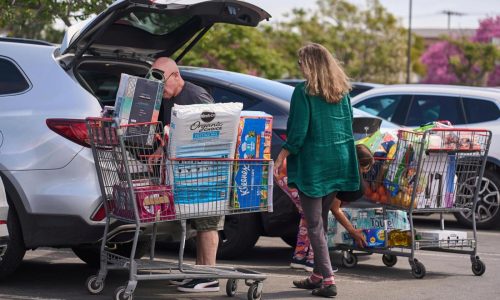 Hit by Trump trade wars, U.S. economy falls 0.2% in first quarter, an upgrade from initial estimate