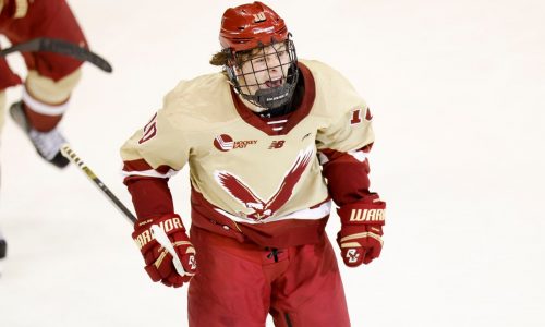 Boston College’s James Hagens gearing up for NHL draft