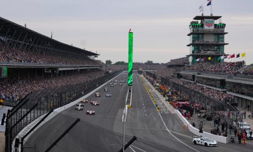 Indy 500 rookie Robert Shwartzman crashes into crew members on pit road, ending his improbable run