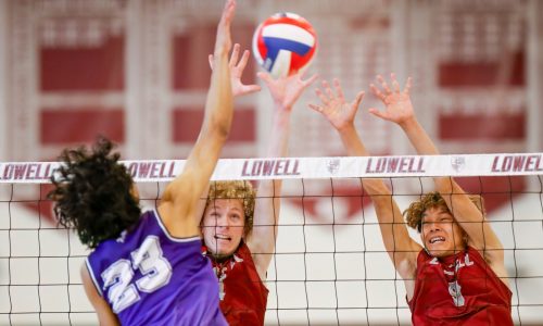 Young Lowell volleyball team sweeps valiant Boston Latin