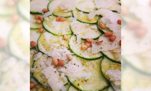 Recipe: Zucchini, olive oil, pine nuts and Parmigiano Reggiano team up deliciously