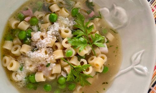 Recipe: Pasta and Pea Soup is a tasty, simple dish with delightful brightness