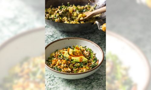 Want something different for breakfast? Try making fried rice