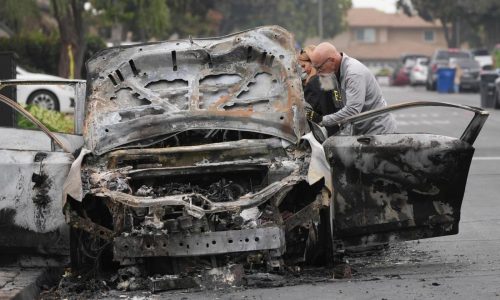 Federal investigators comb site of San Diego plane crash in neighborhood of military housing