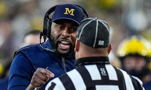 Report: Michigan football’s Sherrone Moore to serve 2-game suspension in 2025