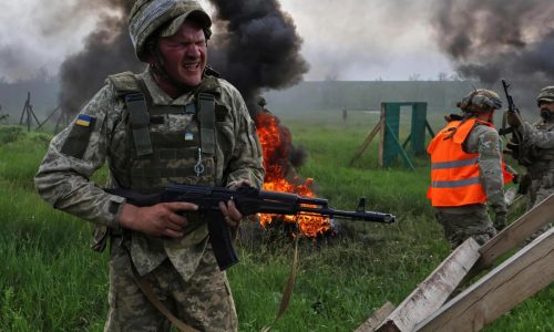 Russia seizes Ukrainian border villages as its massive bombing campaign slows