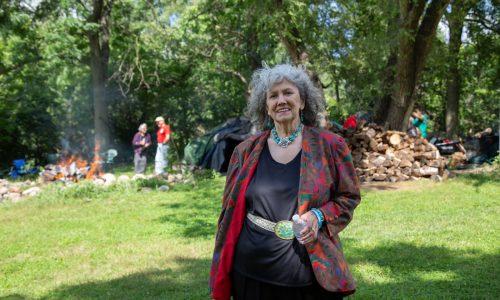 Sharon ‘Good Thunder Woman’ Lennartson announces retirement as Mendota Dakota tribal chair