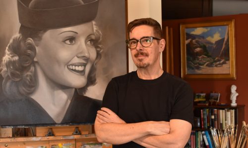 Made in St. Paul: Portraits of Old Hollywood by oil painter Richard Abraham
