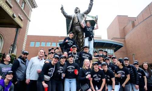 Frost fans salute their PWHL champions