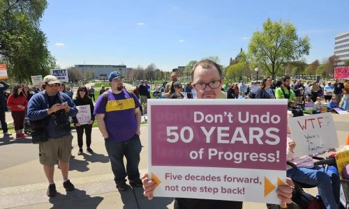 Minnesotans, lawmakers in St. Paul protest federal cuts to disability funding