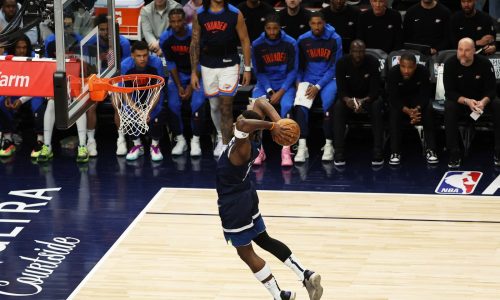 Anthony Edwards takes charge as Timberwolves blowout OKC in Game 3