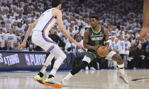 Oklahoma City takes it to Timberwolves for Game 1 win