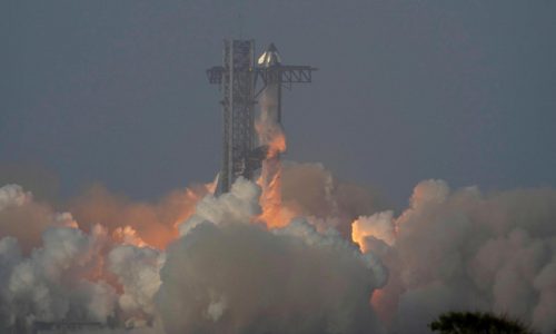 SpaceX launches another Starship rocket after back-to-back explosions, but it tumbles out of control