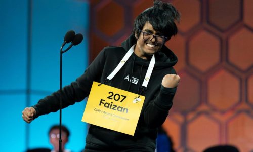 National Spelling Bee runners-up rarely go on to win. But Faizan Zaki hopes to defy the odds