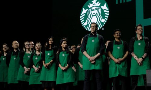 More than 1,000 Starbucks baristas go on strike to protest new dress code