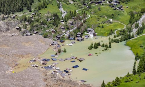 Swiss glacier collapse renews focus on risks of climate change as glaciers retreat around the world