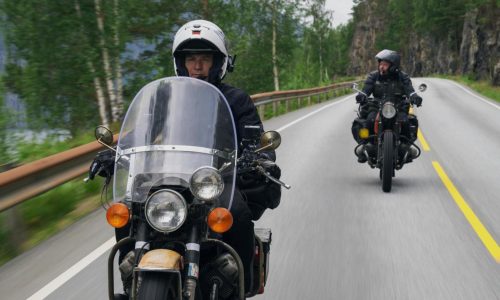 Varroooom! It’s back on the bikes for Ewan and Charley for Europe trek in ‘Long Way Home.’