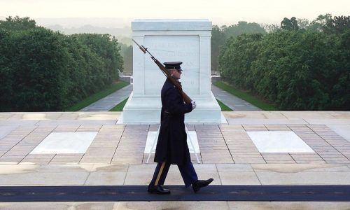 For 1 sentinel, a final walk at Arlington’s Tomb of the Unknown Soldier