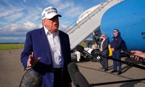 Trump says he’ll delay a threatened 50% tariff on the European Union until July