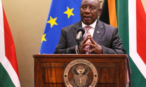 South Africa’s leader aims to salvage relationship with Trump in White House visit