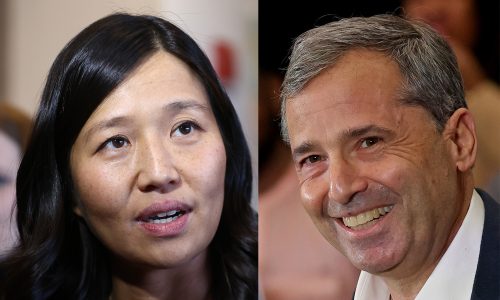 Boston Mayor Michelle Wu, Josh Kraft clash over cars, city finances in first mayoral forum