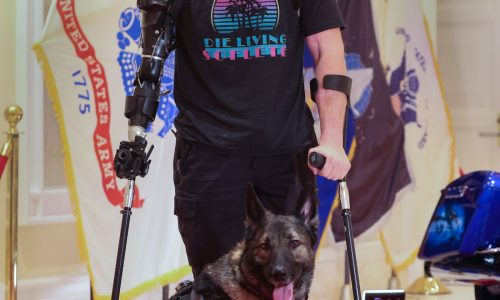 ‘I felt called to serve’:  Marine severely injured in evacuation of Afghanistan receives Bay State honor