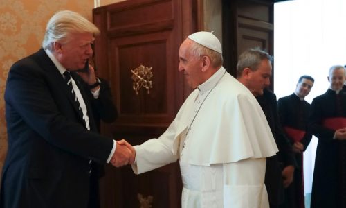 Trump draws criticism with AI image of himself as the pope ahead of the papal conclave