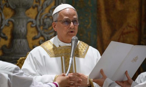 Pope Leo XIV celebrates first Mass as pope, says his election is a cross and a blessing