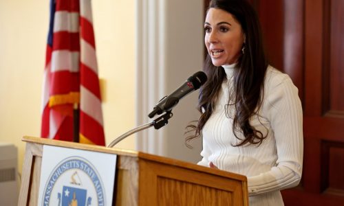 Diana DiZoglio accuses Maura Healey admin of approving ‘unlawful’ no-bid contracts in shelter system