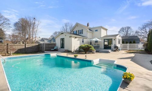 Hot property: Pool just one highlight of Dedham home