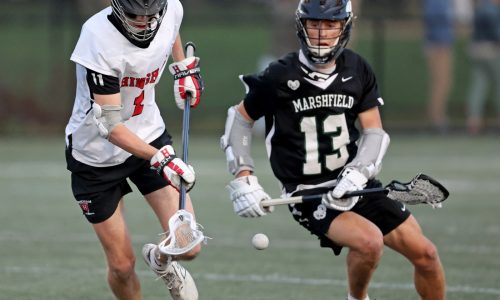 Late goal lifts Hingham to come-from-behind win over Marshfield